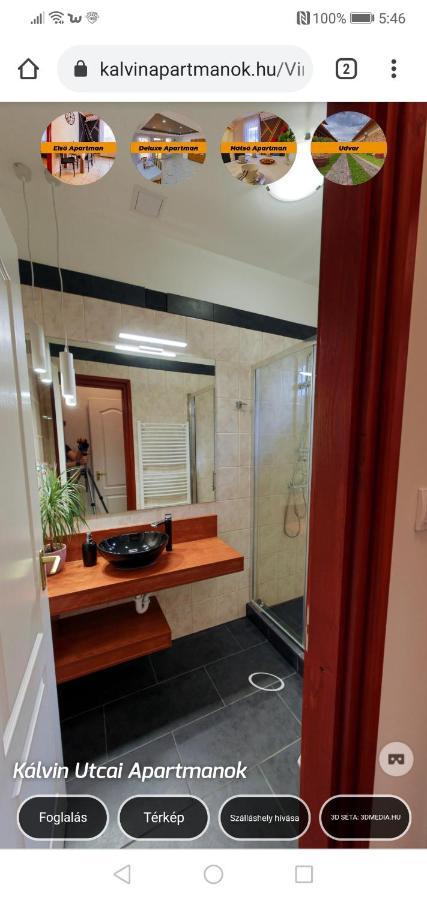 Kalvin Utcai Apartmanok Hajdúszoboszló Εξωτερικό φωτογραφία